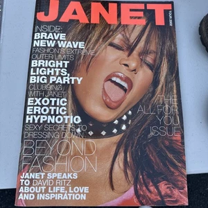 "Janet Jackson" Tourbuch All For You World Tour 2002 Programm gedruckt in USA - Bild 1 von 3