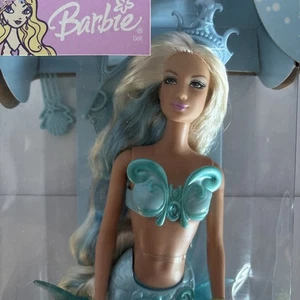 Vintage 2003 Mattel Barbie Fairytopia magische Meerjungfrau blau Kayla Puppe neu im Karton - Bild 1 von 10
