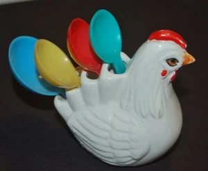 Vintage, Keramik Messlöffel Halter - sehr schön - Bild 1 von 5