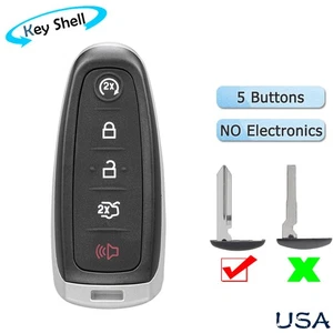 Reemplazo para 2011 2012 2013 2014 2015 Lincoln MKX Mando a distancia Llavero Carcasa Estuche - Imagen 1 de 7