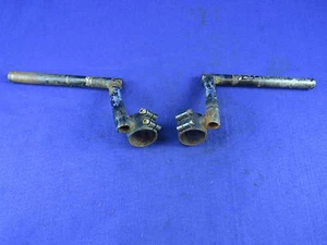 99 Honda CBR 900rr Aftermarket Clip On Handlebars BENT 900 RR #152 Clipon Handle - Imagen 1 de 8
