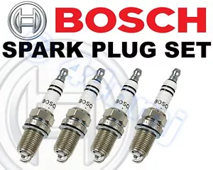 4 x Bosch Spark Plug Set RELIANT RIALTO all ROBIN ->96 - Picture 1 of 1