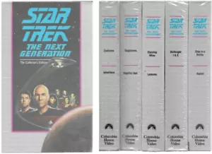 Lot of 5 Star Trek: The Next Generation Collector's Edition VHS Tapes SEALED - Picture 1 of 7
