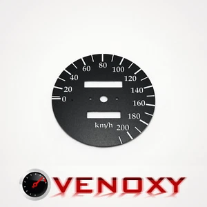 Kawasaki VN 1500 Vulcan KM/H Replacement Instrument Cluster Black Gauge Faces - Picture 1 of 1