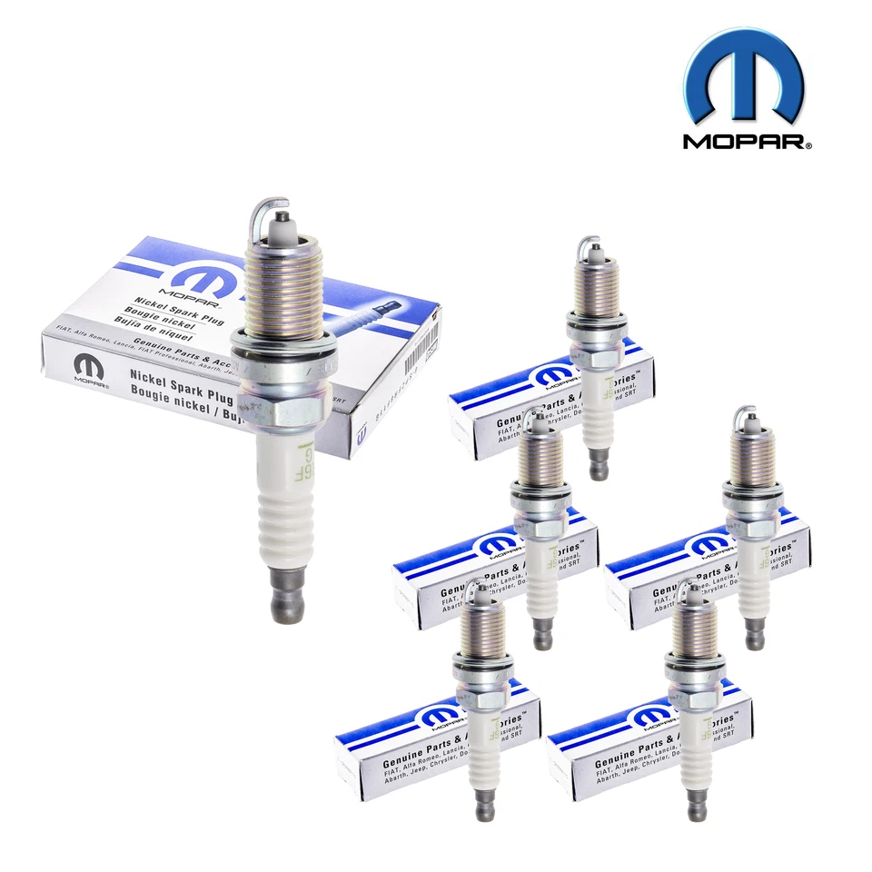 Set of 6 New Genuine Mopar Spark Plug SPZFR6F11G - Image 1 of 2