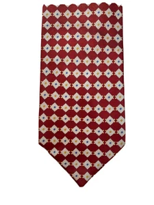 100% Silk Geometric Design Tie Boulevard Club - Bild 1 von 7