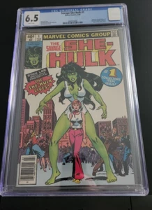 Savage She-Hulk # 1 CGC 6.5 White 1980 Key 1st Appearance Newsstand MCU - Picture 1 of 2