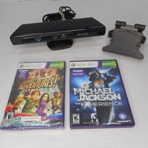 Microsoft 1414 Xbox 360 Kinect Sensor Leiste Schwarz Getestet mit 2 Spielen - Bild 1 von 6