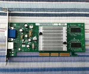 AGP Graphics / Video Card - Nvidia P73CR, VGA S-Video Vintage GeForce MX420 64MB - Picture 1 of 5
