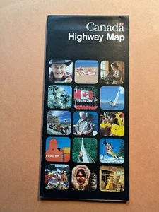 Mappa autostradale CANADA pieghevole comprese tutte le province e nord USA - Foto 1 di 2