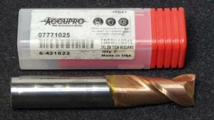 Accupro 07771025 5/8"x1 1/4" LOC 3-1/2" OAL 4 flauti carburo estremità quadrata fresa - Foto 1 di 1