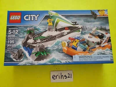 LEGO 60168 City “Coast Guard” Sailboat Rescue Brand New & Sealed RETIRED Set - Image 1 of 4