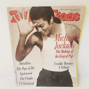 Michael Jackson - Revista Rolling Stone - # 467 FEBRERO 1992 - Imagen 1 de 9