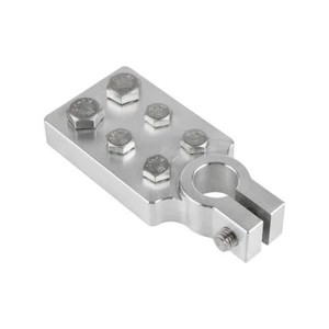 For SAE 6 Spot Battery Terminals Car Audio Flat Lug Standard Top Post Style - Picture 1 of 9