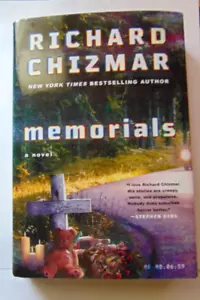 Memorials 1st Edition by Richard Chizmar Hardcover w/signed bookplate & bookmark - Foto 1 di 4