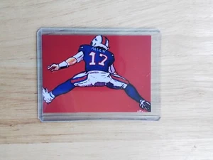 JOSH ALLEN Buffalo Bill's Art ACEO Football Sketch Card Print! - Bild 1 von 2