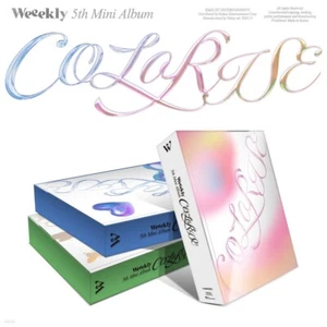 Weeekly 5th Mini Album [ColoRise] Random Ver CD+P.Book+P.Card+Photo+F.Poster(On) - Picture 1 of 14