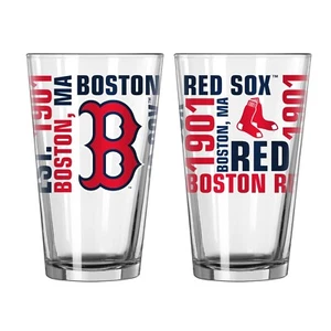 Boston Red Sox Boelter MLB Spirit 16oz Pint Glass (1) - Picture 1 of 1