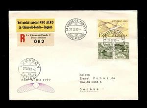 Correo aéreo suizo n.o 518a de La Chause a Ginebra (DÖ33) - Imagen 1 de 1