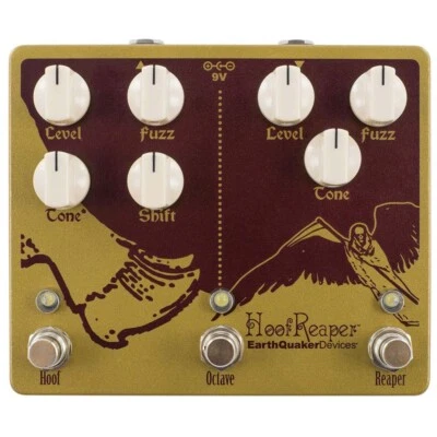Pedal efecto para guitarra EarthQuaker Devices Hoof Reaper V2 Dual Fuzz Foto 1 de 2