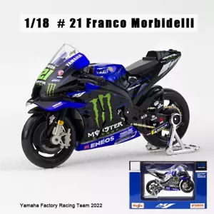 Maisto 1:18 Ducati Bagnaia Moto GP Champion Alloy Motorcycle Model Toy - Picture 1 of 34