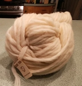 Christopher Sheep Farm 100 % lana virgen pura blanca 4 oz vendido por madeja - Imagen 1 de 3