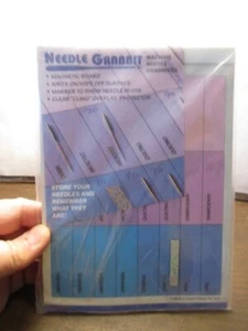 Grabbit Needle Storage Pouch Sewing & Machine Needle Organizer - Magnetic Board - Bild 1 von 3