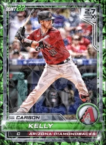 [DIGITAL CARD] Topps Bunt - Carson Kelly - Tribute 22 S1 - Emerald 2.7x - Picture 1 of 1