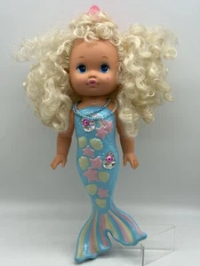 Vintage 90er Mattel Little Lil Miss singende Meerjungfrau Puppe UNGETESTET - Bild 1 von 11