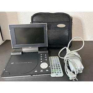Durabrand Portable 7” DVD Player DUR-1700 w/ Case, Remote, Cords **PARTS ONLY** - Picture 1 of 10