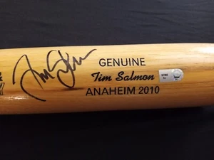 Tim Salmon autographed bat from the 2010 Legends and Celebrity Softball Game - Picture 1 of 4