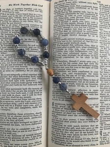 Cuentas de oración de bolsillo cuentas de oración protestantes, herramientas de oración, cristiano, religioso - Imagen 1 de 6