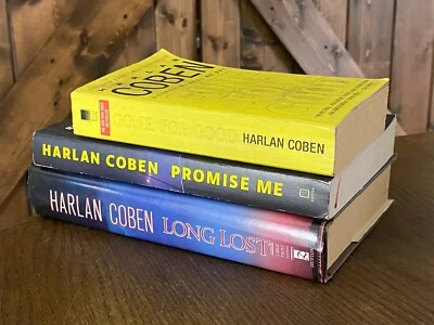 HARLAN COBEN Book Lot Of 3-Long Lost, Promise Me, Gone for Good... Foto 1 de 4