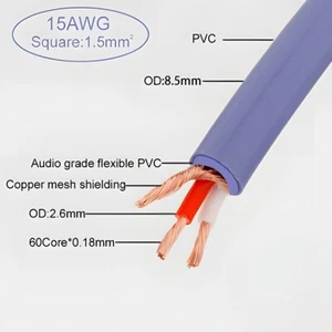 HiFi OCC Copper Signal Wire Audio Bulk Cable RCA/XLR Balanced Cord Scattered DIY - Picture 1 of 12