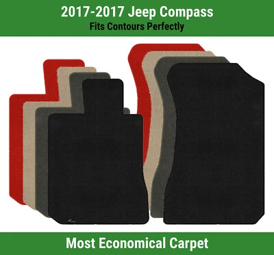 Alfombrillas de primera fila Lloyd Velourtex para Jeep Compass 2017  Foto 1 de 4