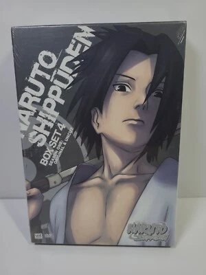 Naruto Shippuden Box Set 4 (DVD, 3- Disc Set) NEW, SEALED Foto 1 de 4