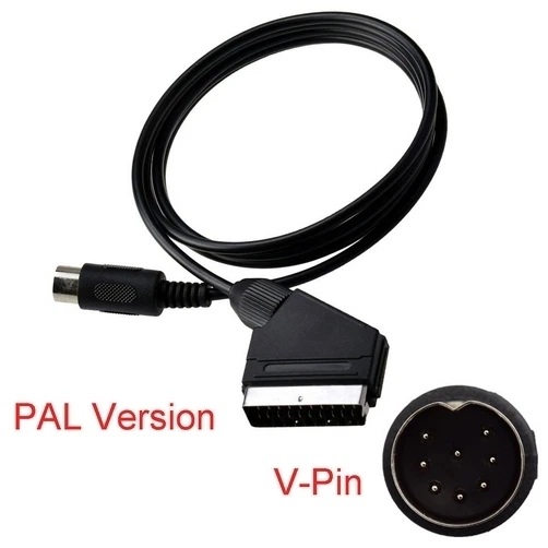 CAVO RGB SCART PER SEGA GENESIS MEGA DRIVE 1 PAL V PLUG - Immagine 1 di 1