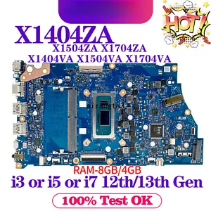 X1404ZA für ASUS X1504ZA X1704ZA X1404VA X1504VA X1704VA F1404ZA Hauptplatine - Bild 1 von 4