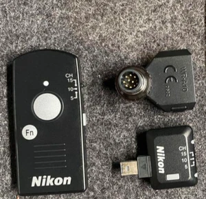 Nikon WR-R10 WR-T10 WR-A10 Wireless Remote Controller Set Used from Japan - Picture 1 of 2