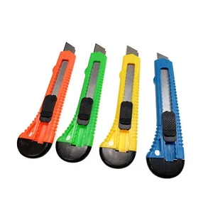 Heavy Duty Box Cutter/Utility Knife Pack High Quality Long Last Hand Craft Tool - Picture 1 of 15