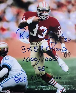 Roger Craig San Francisco 49ers Authentic signed 8x10 W/ INSCRIPTIONS! - Picture 1 of 7
