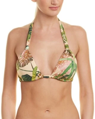 Vitamin A Para Mujer 181347 Mendocino Lily Halter Bikini Top Traje De Baño Talla S Foto 1 de 2