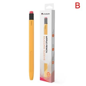 For Apple Pencil 2nd Gen Silicone Grip Case Sleeve iPad Pen R9 Holder New V9 - Picture 1 of 15