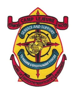 Marine Corps Base Camp Lejeune gestickter Aufnäher - Bild 1 von 1