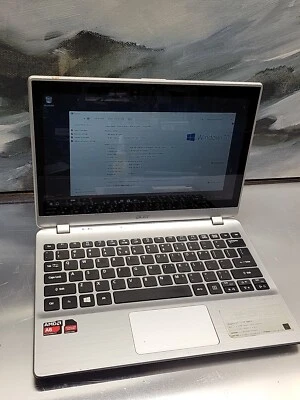 Acer Aspire V5-122P-0681 Pantalla TÁCTIL 11.6" AMD A6-1450 4GB RAM 500GB HDD Win 10 - Imagen 1 de 4