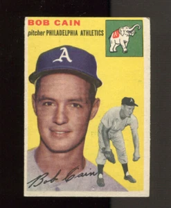 1954 Topps Baseball #61 Bob Cain Card - VGEX #3231 - Picture 1 of 1