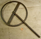 Early Hand Forged Wheelwright Traveler To RESTORE Collectible Old Tool READ