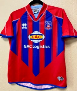 Errea Crystal Palace Fußball Trikot - rot/blau - Damen klein oder Jugend groß - Bild 1 von 5