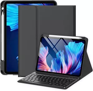 Case for iPad Air 11 Inch Case with Keyboard (M3 2025/M2 2024) Detachable Keybor - Picture 1 of 10