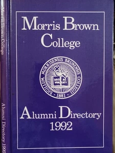 1992 Morris Brown College Alumni Directory, HBCU, Atlanta history - Picture 1 of 4